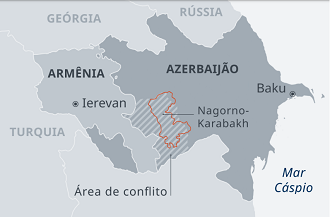 Conflitos entre Armênia e Azerbaidjão matam ao menos 16